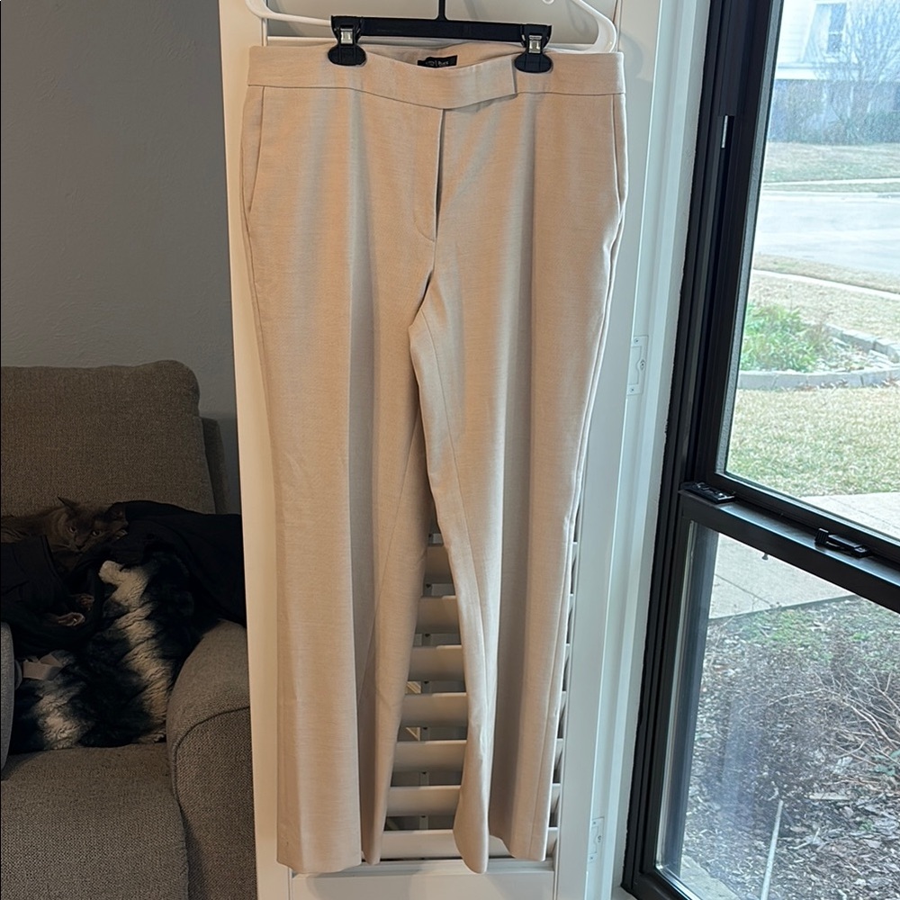 White House Black Market Tan Dress Pants